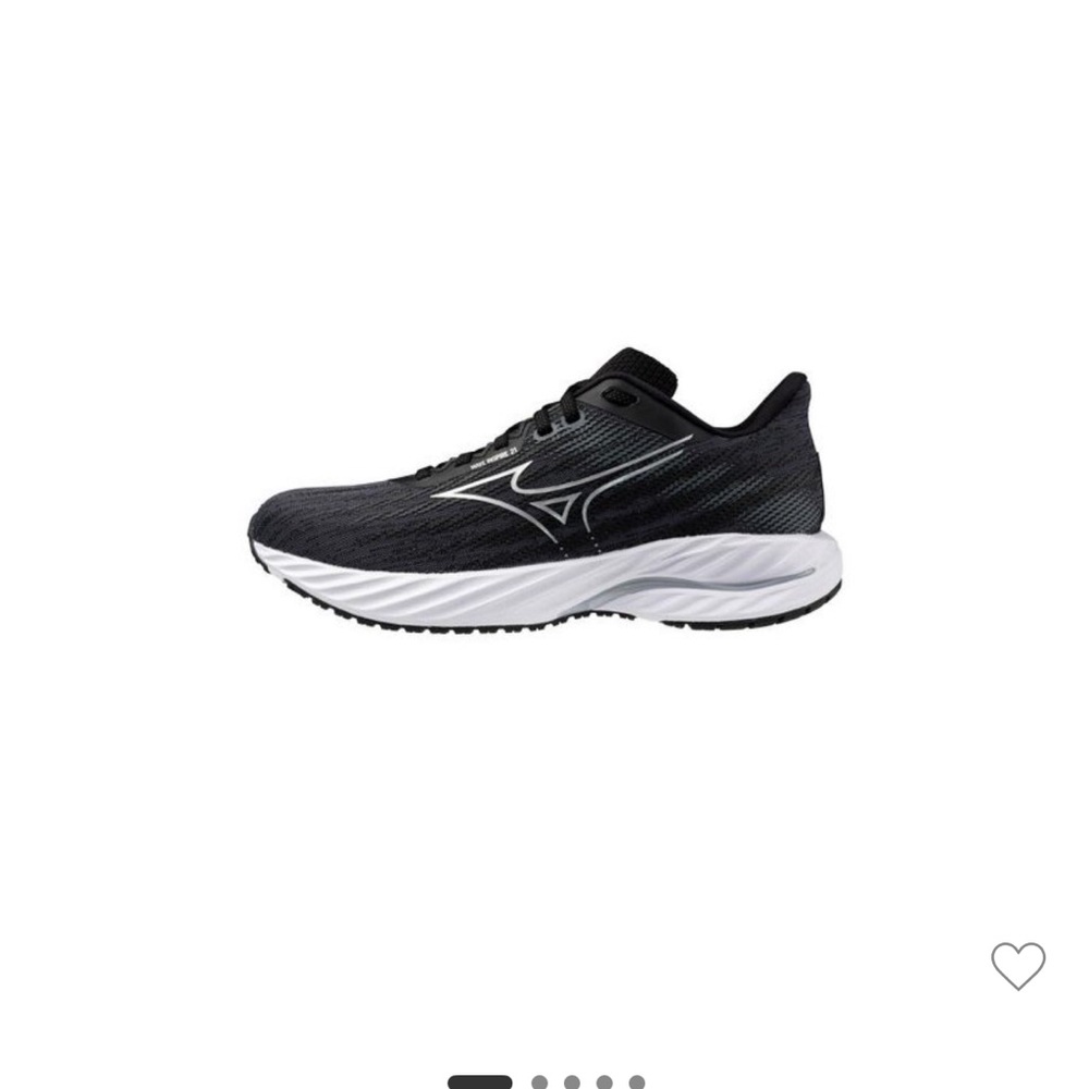 Mizuno Women's Wave Sky 5 Running Shoes, Black, 6 US